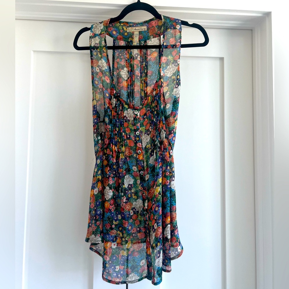 American Rag Tank Top - Floral Pattern